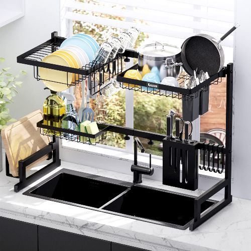 WUXIANJU Dish Drying Rack,Keep Your Kitchen Tidy and Organized