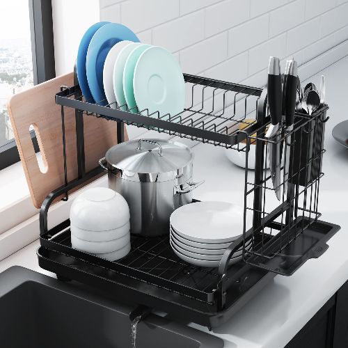 WUXIANJU Dish Drying Rack,Keep Your Kitchen Tidy and Organized