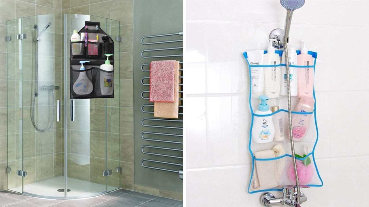 Large Corner Shower Caddy - Antimicrobial Caddy