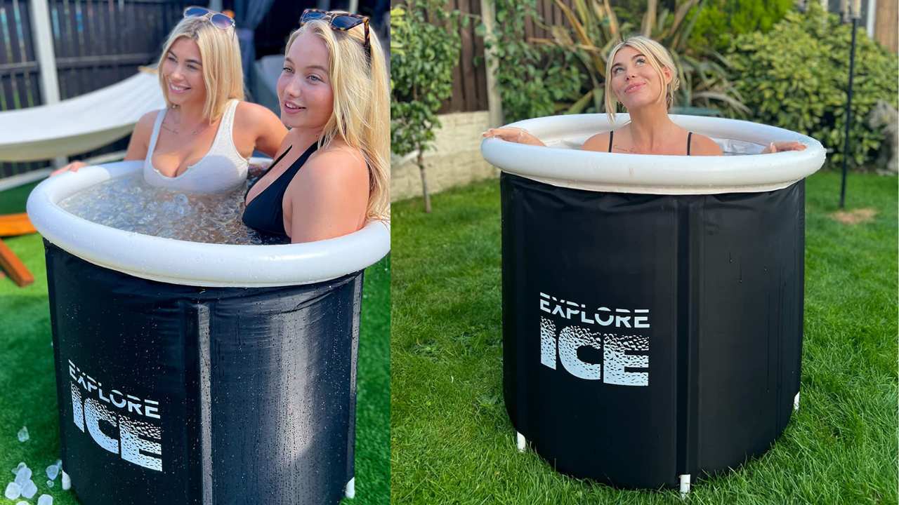 Portable ice bath