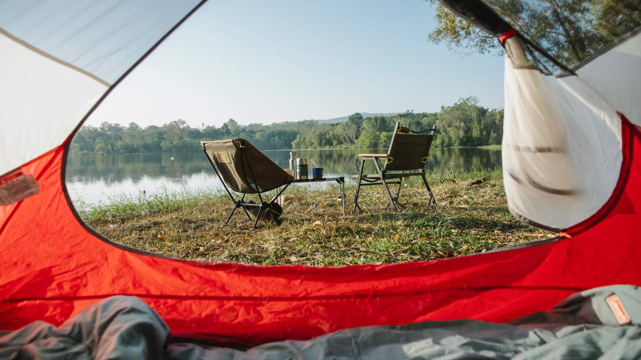 Tent camping