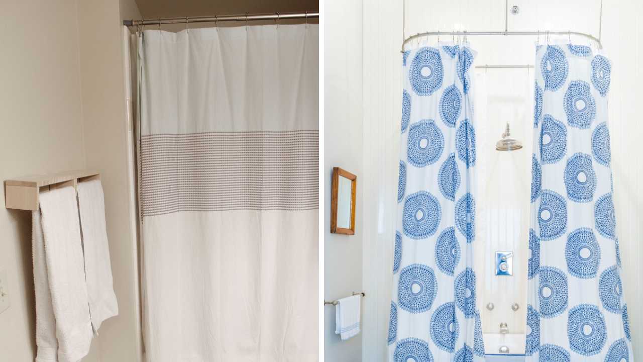 Cleaning shower curtain 