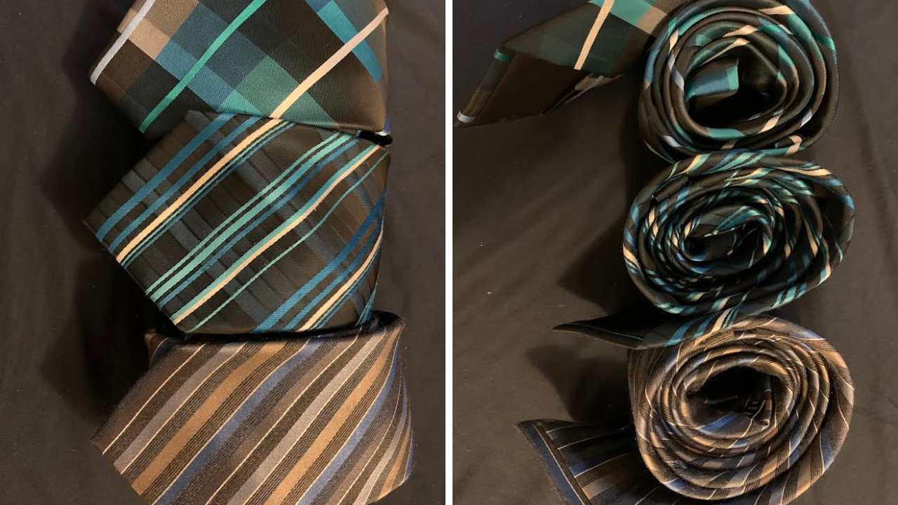 Rolled tie
