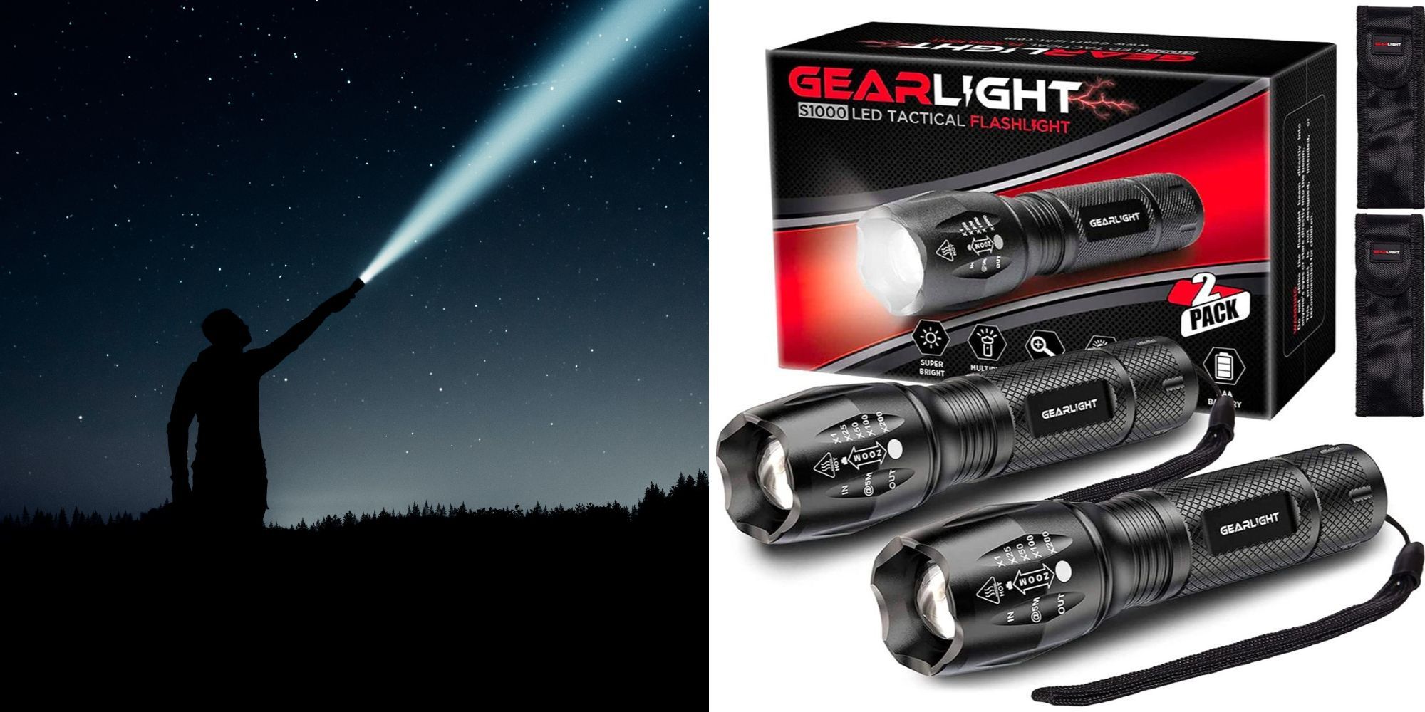 Camping flashlight