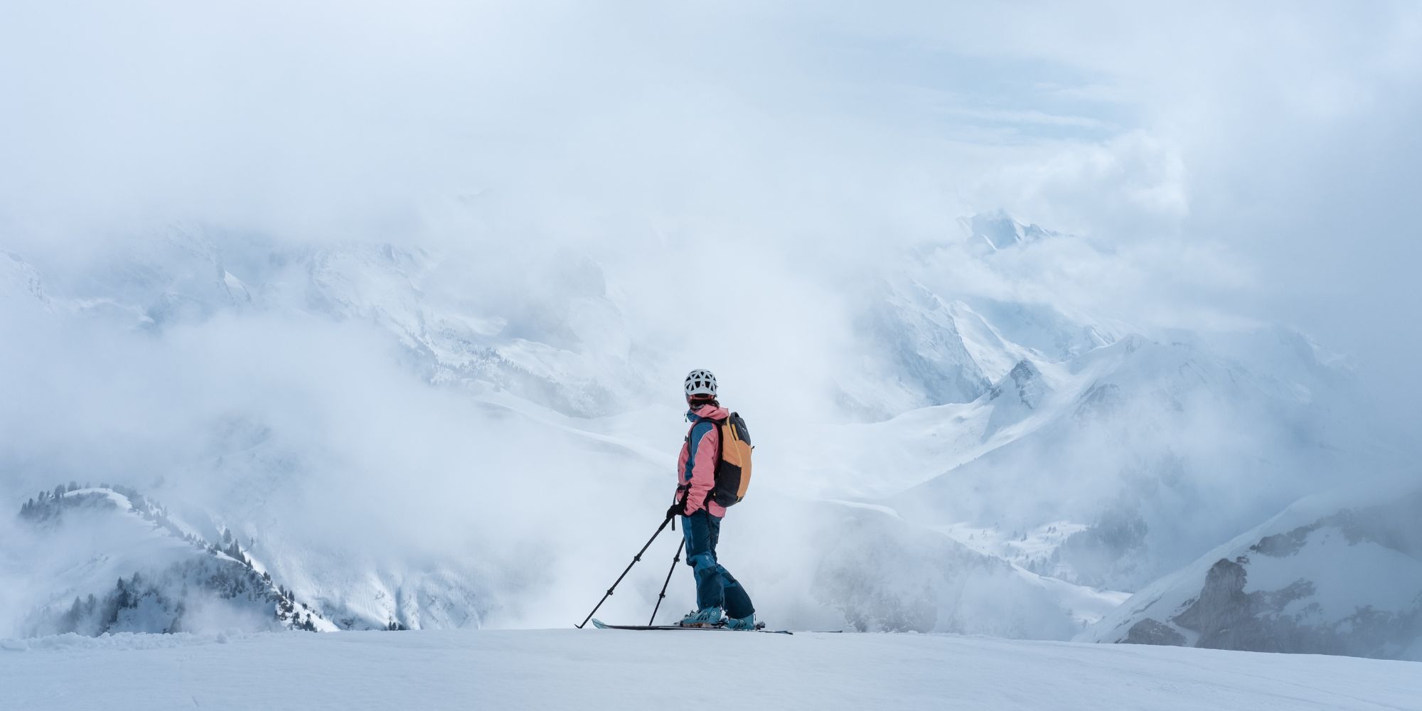 Ski backpack