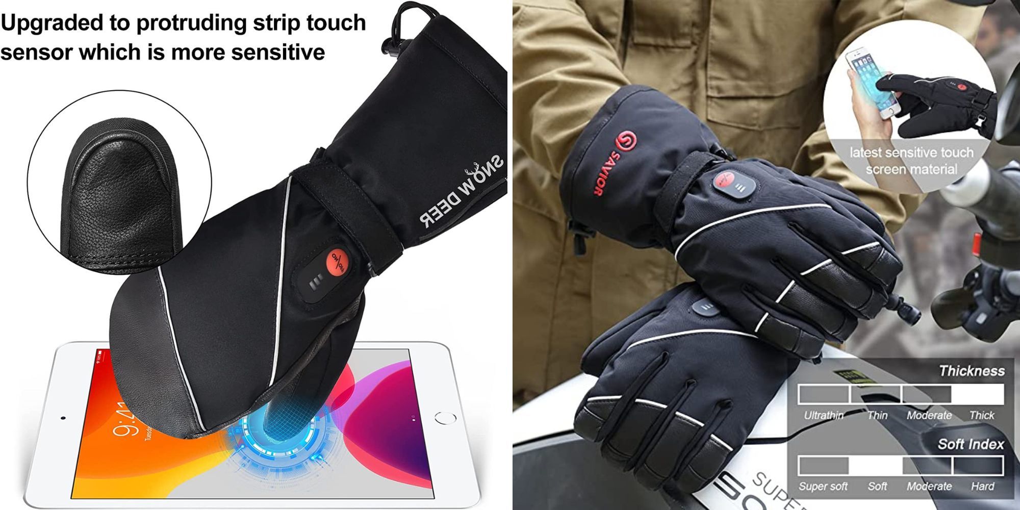 Heated Ski glove