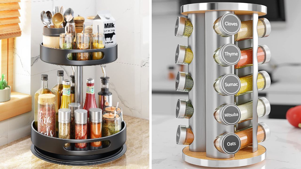 Spice rack carousel