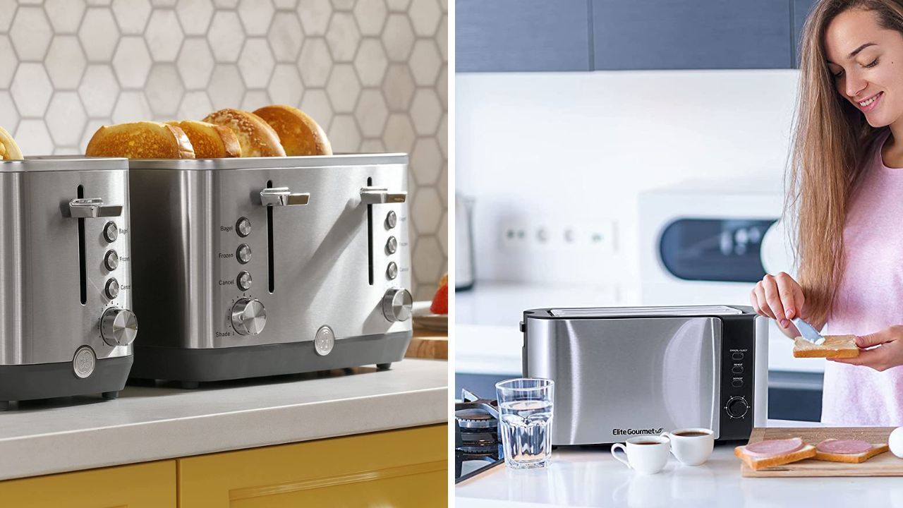 Stainless steel toaster