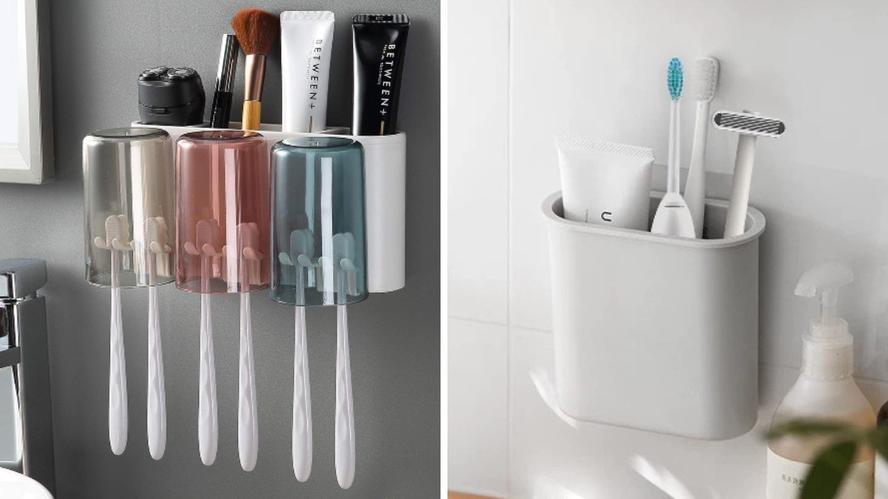 Holder for toothbrush