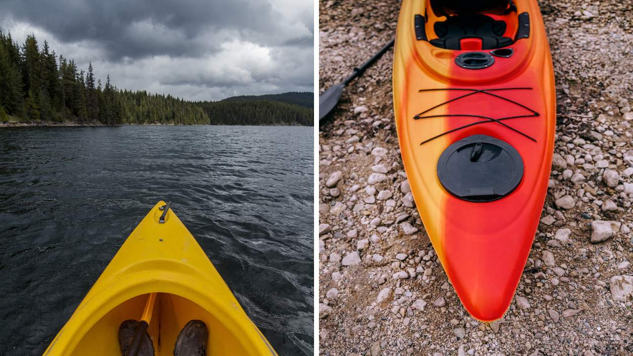 Kayak float bags