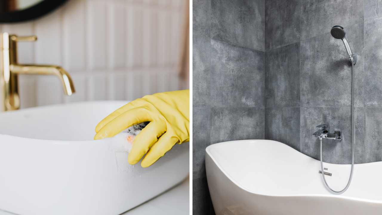 Bathroom grout