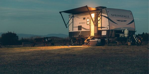 Camper and generator