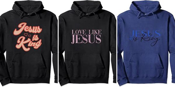 Hoodie, Jesus is King Merch 