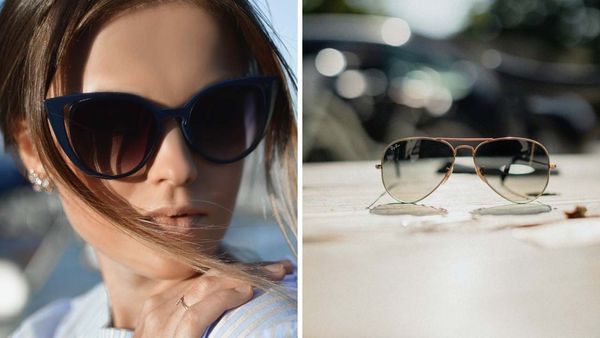 Sunglass polarized lenses
